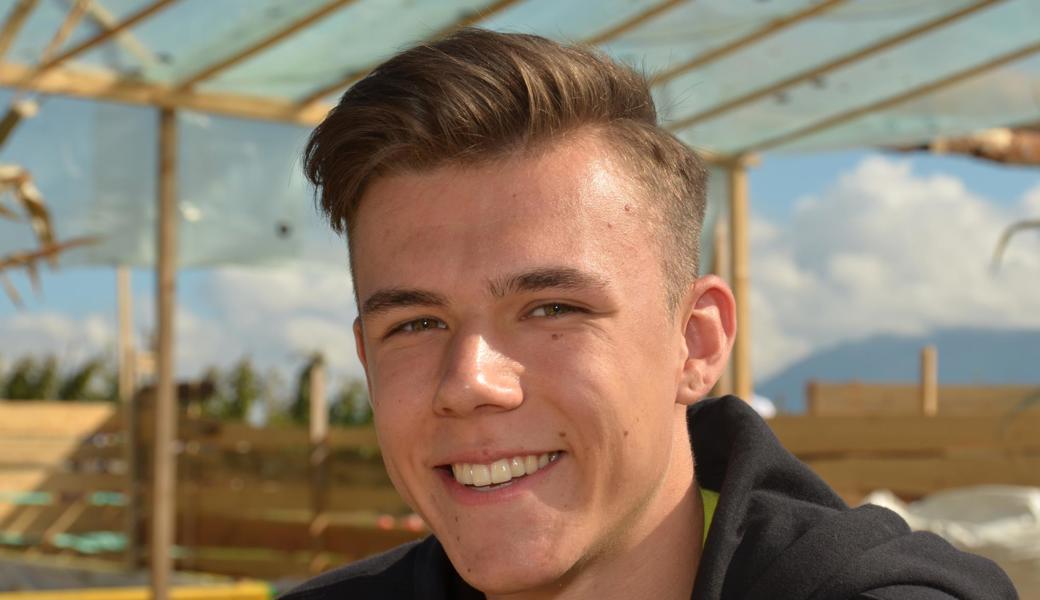 «Als Kind habe ich im Tipidorf als Teilnehmer gebastelt. Heute bastle ich hier im grossen Stil.», sagt Miro Walser.