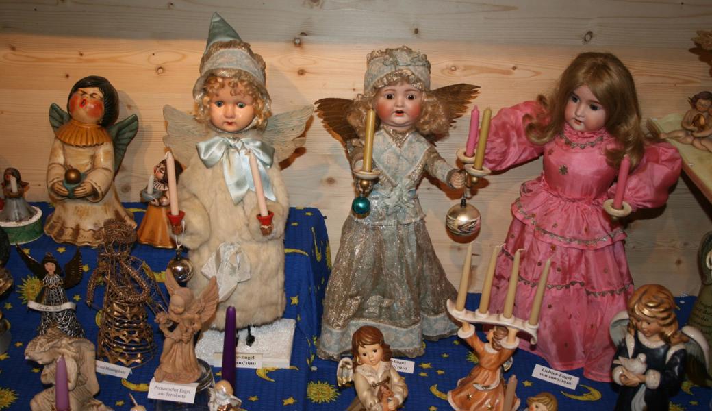 Lichter-Engel aus den Jahren zwischen 1900 und 1910.