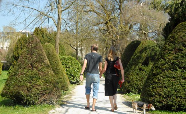 Stichwort: Schweigend spazieren