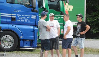 Grosses Lastwagentreffen auf der Altstätter Allmend