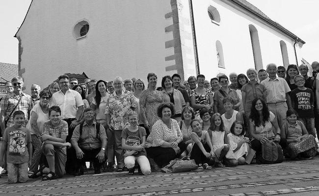 Familienchor sang am Kirchenfest  in Eriskirch 