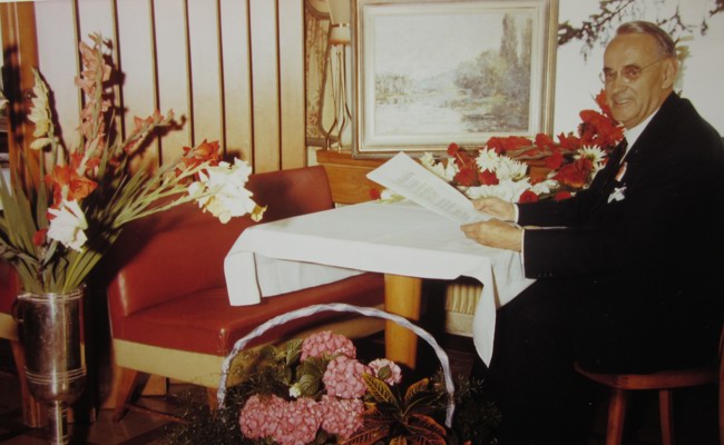 Vor 60 Jahren erhielt Carl Lutz die Walzenhauser Ehrenbürgerschaft