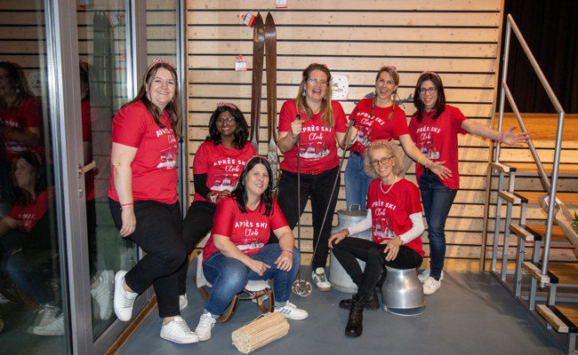 «Après-Ski» in der Berglihalle: Vorstand der Frauengemeinschaft lud zum Winterzauber