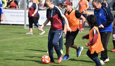Auch ein Fussballplatz kann Bühne für die Inklusion sein
