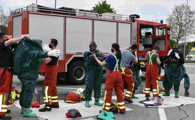 Ammoniak-Unfall in der Eishalle Herrenried in Hohenems