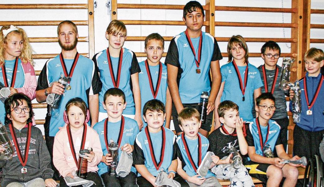 Mit den 18 jungen Sportlerinnen und Sportlern des Vereins Plusport Rheintal war erstmals schweizweit eine Plusportgruppe am UBS Kids Cup. 