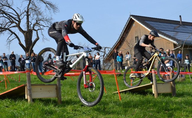 Die Dani-Büchel-Challenge eröffnete in Hinterforst die Rheintaler Velosaison