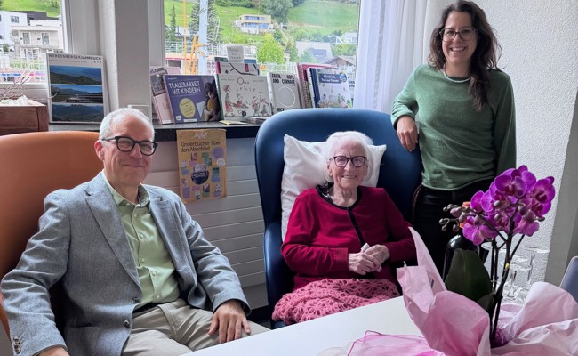 Sie kam aus der Westschweiz ins Städtli: Anni Hangartner feierte ihren 100. Geburtstag