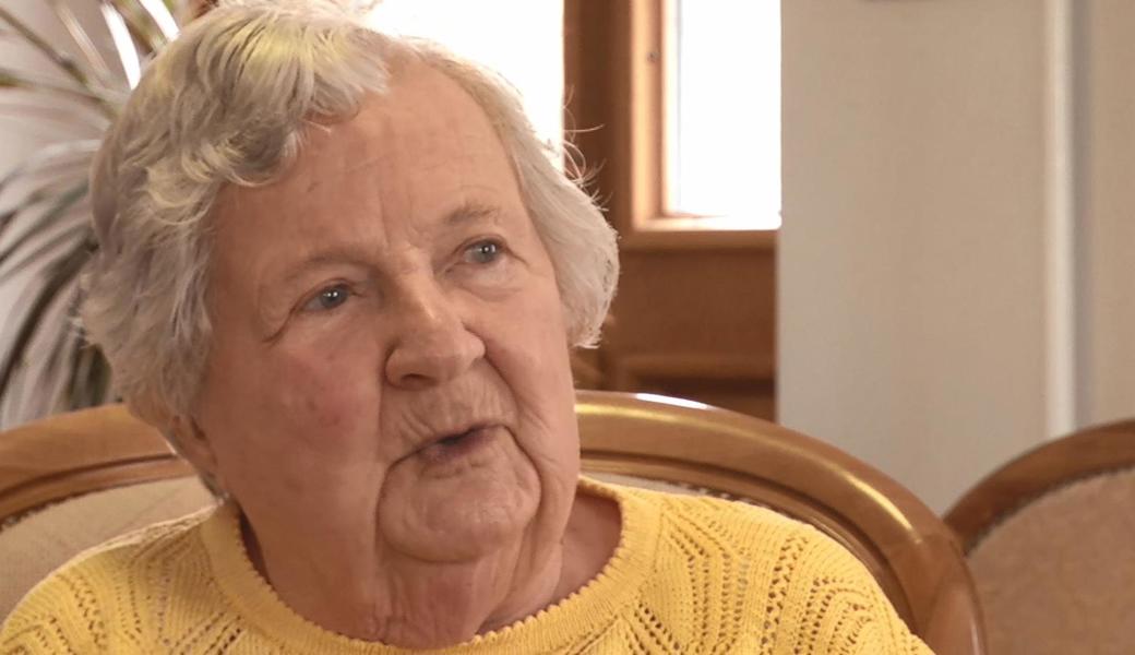Klara Lutz, 93-jährig, Rheineck.