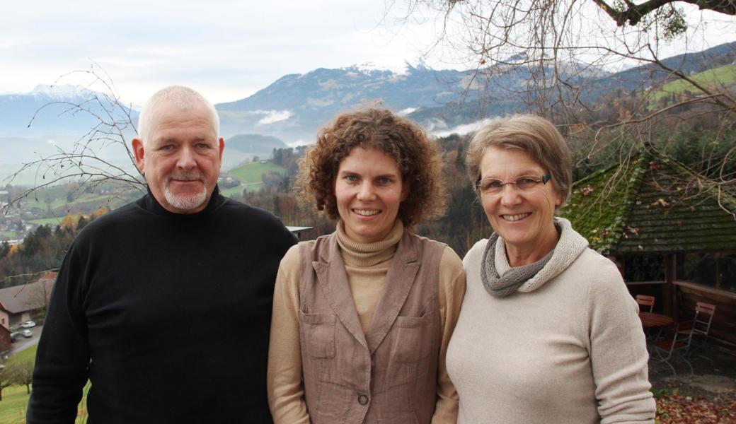 Tochter Sonja Halter-Kobler übernimmt mit ihrer Familie das «Ziel» von den Eltern Fridli und Rosmarie Kobler. Doch zuerst wird das Haus nächstes Jahr neu gebaut. 