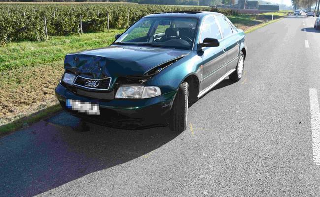 Unaufmerksam: Vier Autos bei Auffahrkollision demoliert