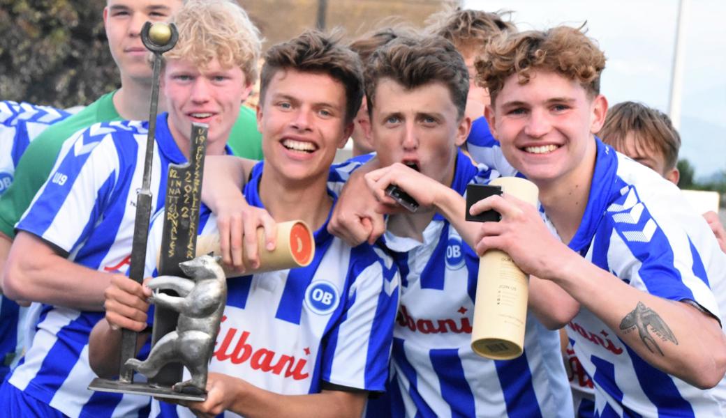 Erfolgreich bei der ersten Teilnahme: Der Odense Boldklub von der Insel Fünen gewann als erstes dänisches Team das internationale Altstätter U19-Turnier.  Erfolgreich bei der ersten Teilnahme: Der Odense Boldklub von der Insel Fünen gewann als erstes dänisches Team das internationale Altstätter U19-Turnier.