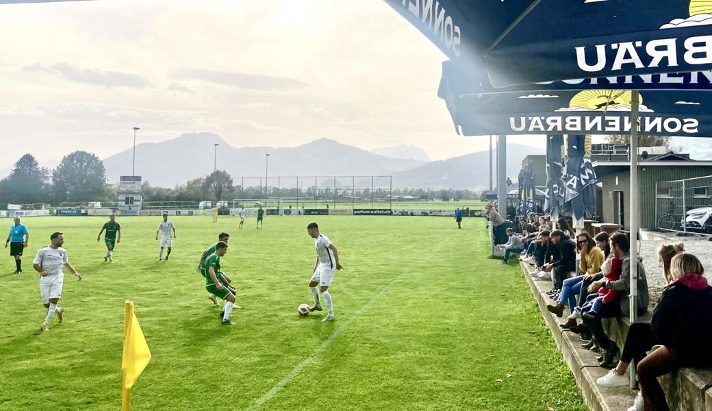 Der FC Bad Ragaz (in Weiss) war den Rebsteinern auf der Birkenau überlegen.