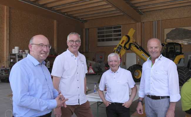 8,5 Millionen für die Zukunft: Melioration der Rheinebene feiert Werkhof-Neubau