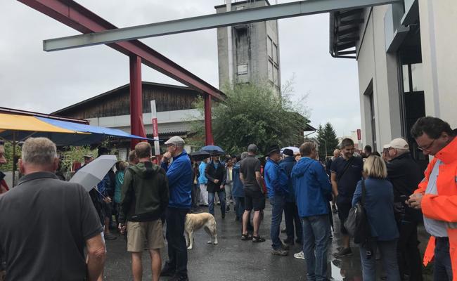 Besuch im Steinbruch