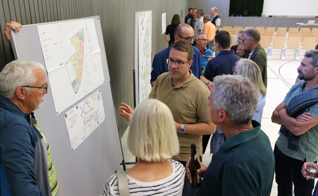 160 bis 180 Wohnungen: Eine neue Siedlung ist geplant am Dorfeingang