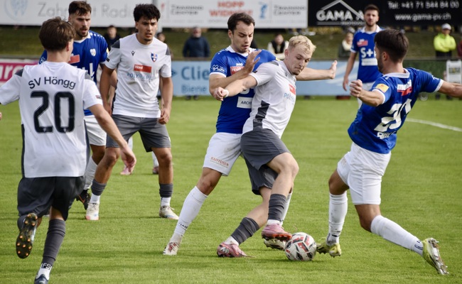 Im Cup wie in der Liga: Widnau unterliegt dem SV Höngg 1:2
