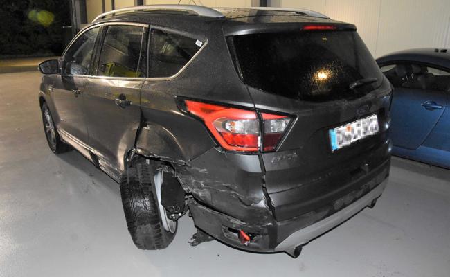 Unfallfahrer aus Vorarlberg geht auf Polizeiauto los