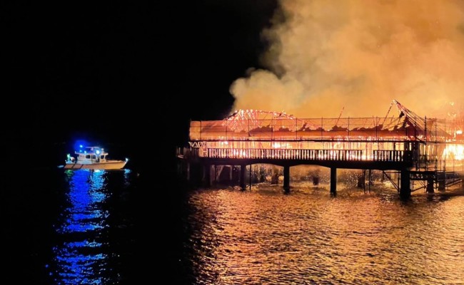 Vor einem Jahr brannte die Rorschacher Badhütte