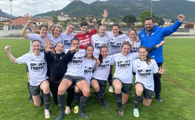 Staader Frauen landen im Tessin einen sehr souveränen Sieg