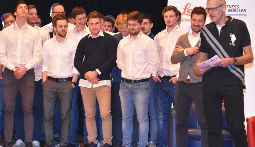 Weisse Weste in der Saison 2017/18: Der SC Rheintal ist Mannschaft des Jahres.