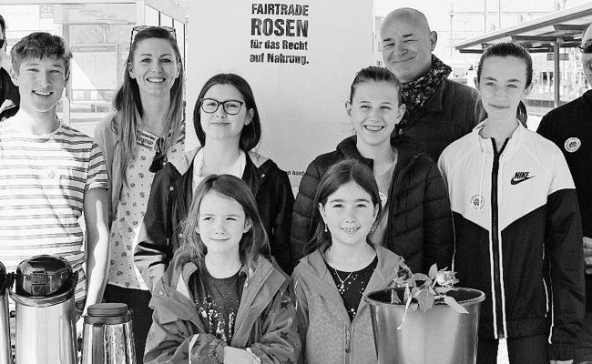 Grosser Erfolg bei der Rosenaktion