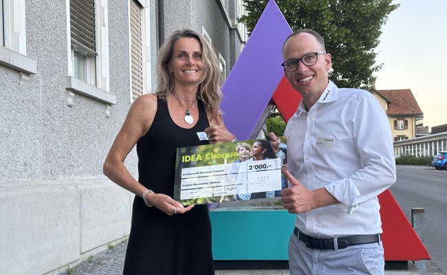 Creative Movements erhält Unterstützung von der Stiftung Idea Helvetia