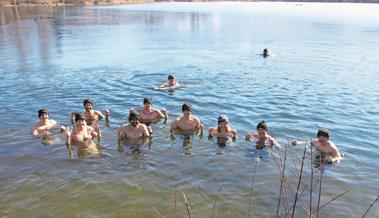 Ein Bad im eiskalten Wasser