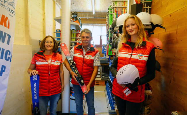 Family Sport eröffnet in Heiden einen neuen Ski-Verleih für Familien