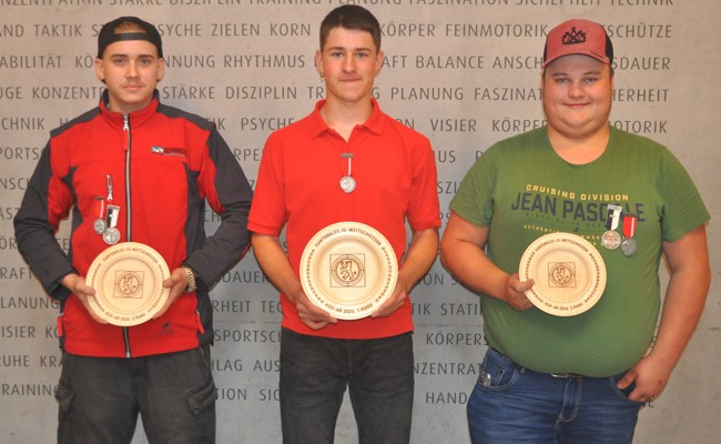Viele Podestplätze für die Feldschützen aus Heiden in Teufen