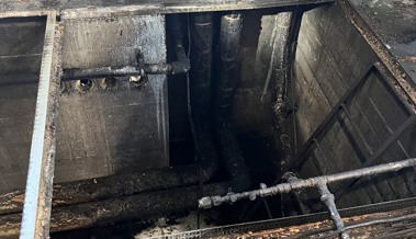 Brand während Abbrucharbeiten ausgebrochen