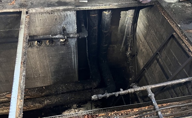 Brand während Abbrucharbeiten ausgebrochen