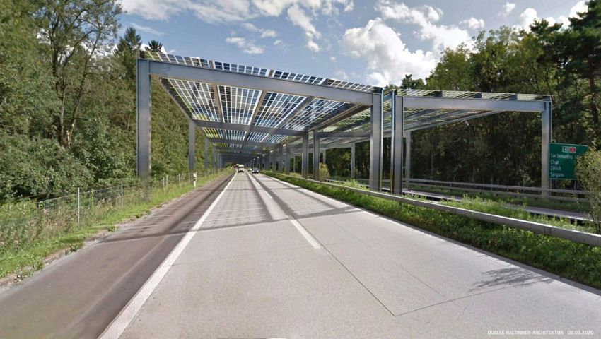 Das PV-Dach liesse sich gemäss dem Architekten beliebig erweitern.