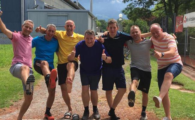 Die Herren 45+ vom TC Widnau steigen in die Nationalliga C auf