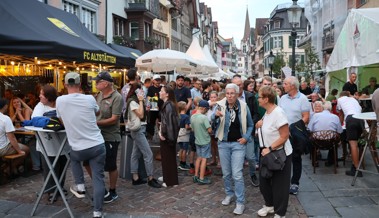 Viel Publikum am Altstätter Städtlifest und eine super Stimmung in den verwinkelten Gassen