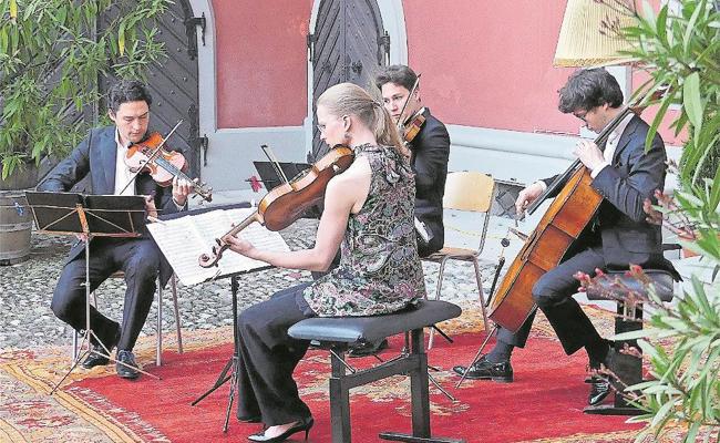 Sonnenaufgang im Abendrot