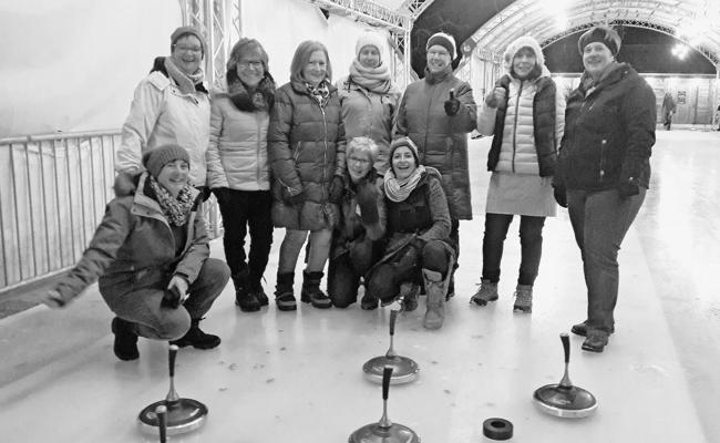 Eisstockschiessen bereitete viel Spass