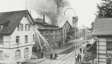 Feuerhölle in Heerbrugg: Vor 55 Jahren brannte die Ziegelei nieder