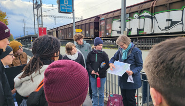 Schweizer Geografieolympiade analysiert Bahnhof Heerbrugg