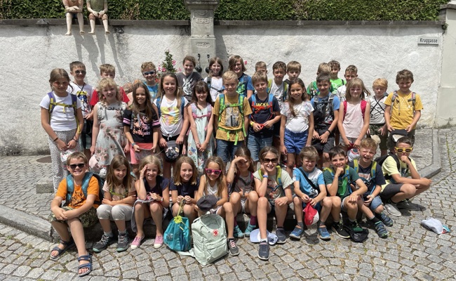 Ausflug der Erstkommunikanten ins Dominikanerinnenkloster Weesen