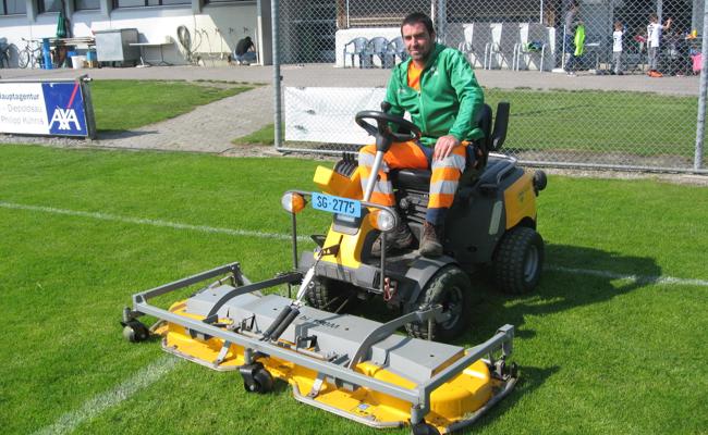 Ein Grüner im Beruf und auch im Sport