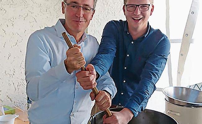 Politischer Risottoplausch