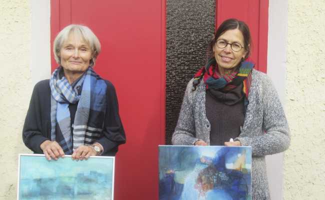 Freundinnen in Kunst und Leben stellen gemeinsam im Stellwerk aus