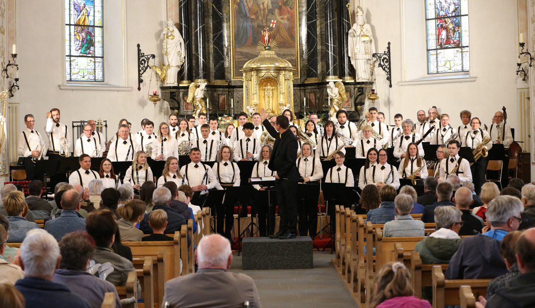 Nach über 10 Jahren fand das Frühlingskonzert wieder einmal in der Kirche Oberriet statt. 