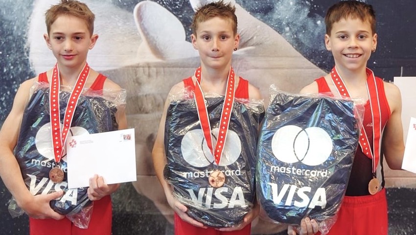 P2 (v.l.): Leo Rohner, Laurin Eugster, Lionel Schlanser.