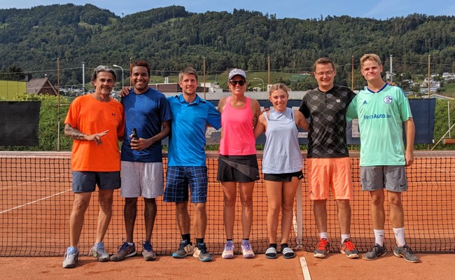 Baltus Ritz ist Einzel-Clubmeister des Tennisclubs Balgach