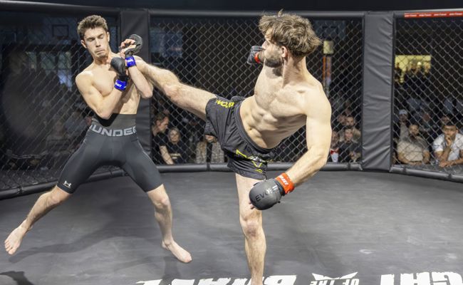 Käfigkämpfe stossen auf Interesse: Gelungene MMA-Premiere in der Bildstöcklihalle