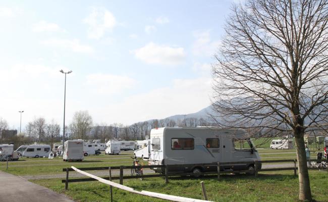 Allmend: Ein beliebter Stellplatz