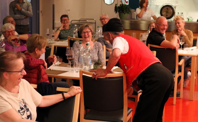 Dankesanlass mit dem Duo «Messer und Gabel»