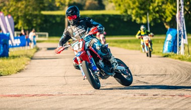Pascal Eugster am Supermoto Frauenfeld auf Rang 17